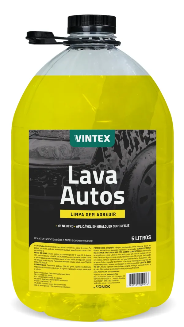 Lava Autos 5 Litros