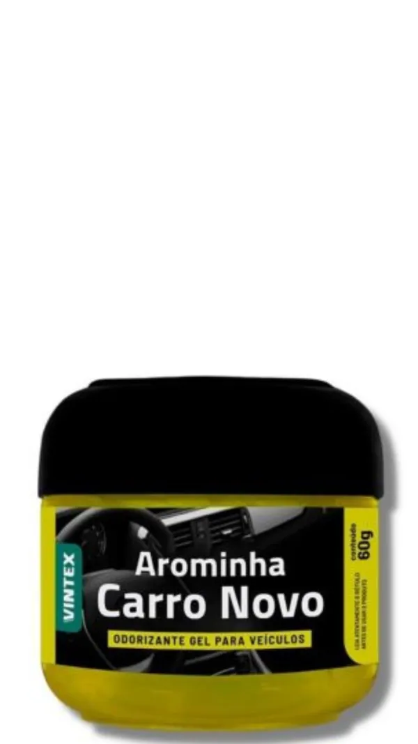 Aromatizante Gel Carro Novo 60 g Vintex