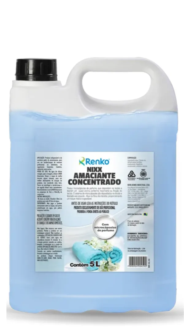 Nixx Amaciante Concentrado 5 Litros