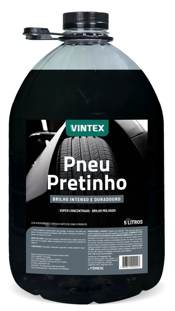 Pneu Pretinho Vintex 5l