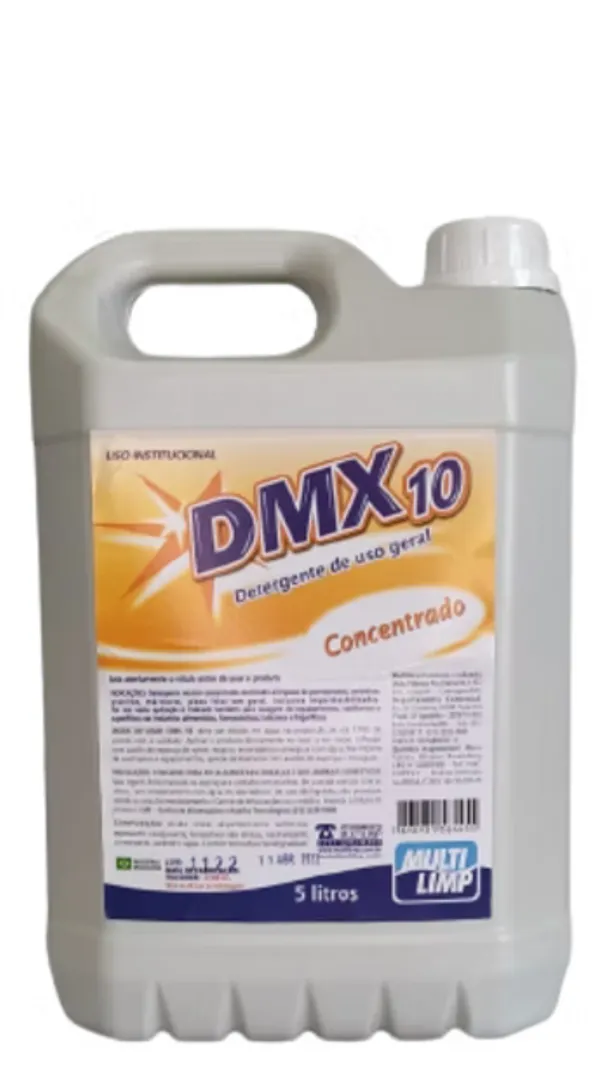 DMX 10 Detergente Concentrado 5 Litros