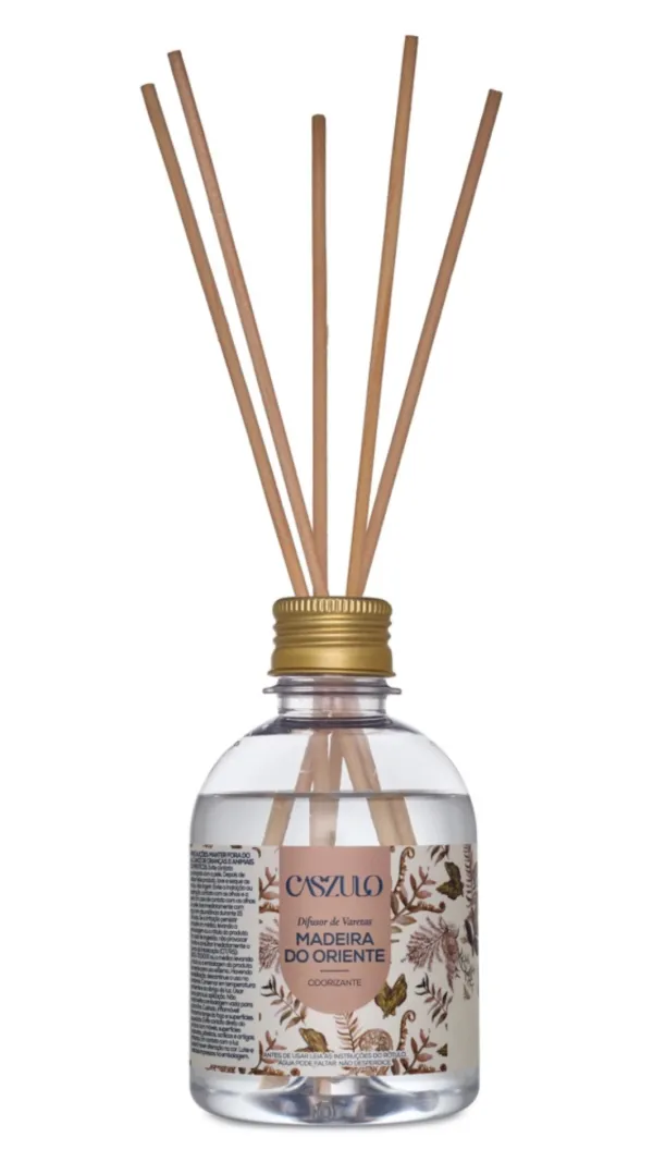 Difusor de Varetas Madeira do Oriente 250ml Via Ar