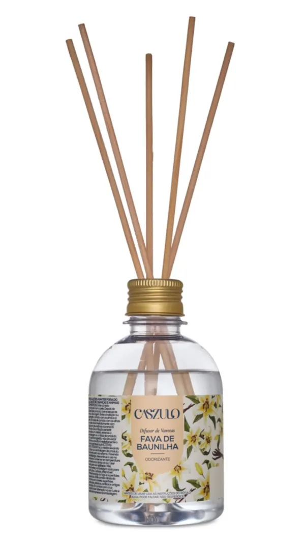 Difusor de Varetas Fava de Baunilha 250ml Via Arom