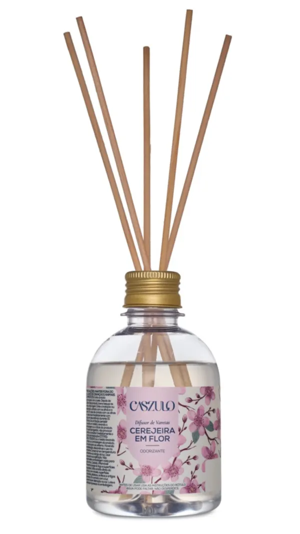Difusor de Varetas Cerejeira em Flor 250ml Via Aro