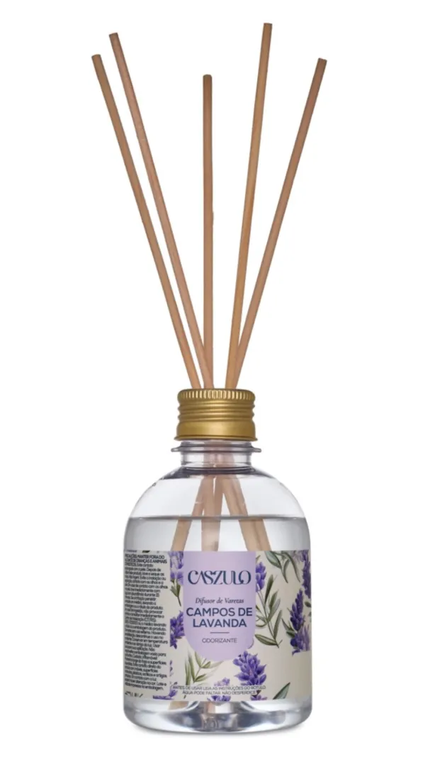 Difusor de Varetas Campos de Lavanda 250ml Via Aro