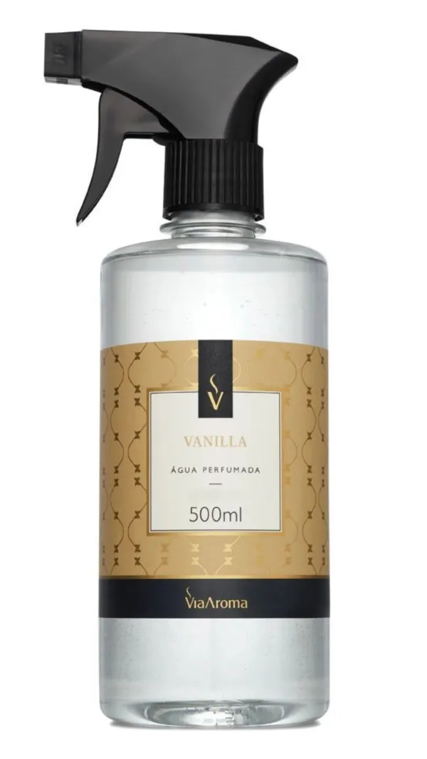 Agua Perfumada Vanilla 500ml Via Aroma