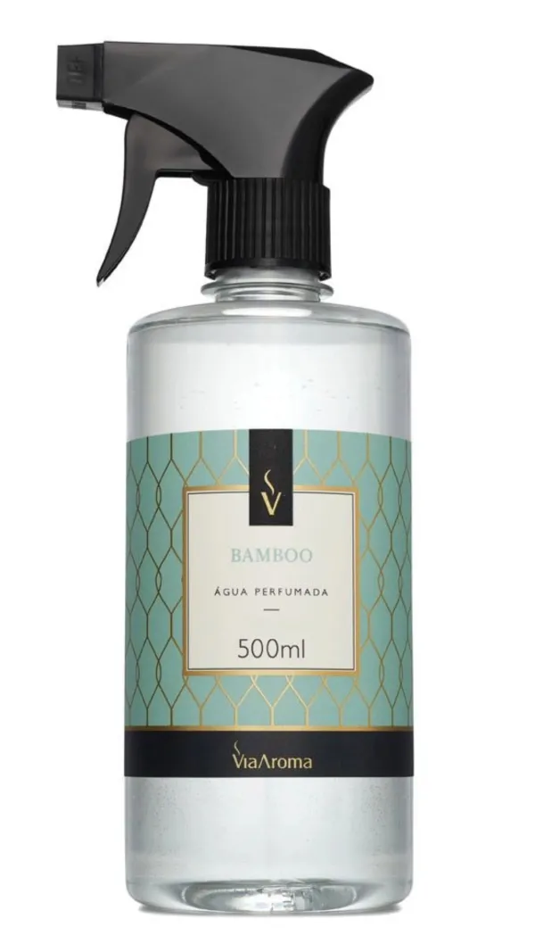 Agua Perfumada Bamboo 500ml Via Aroma