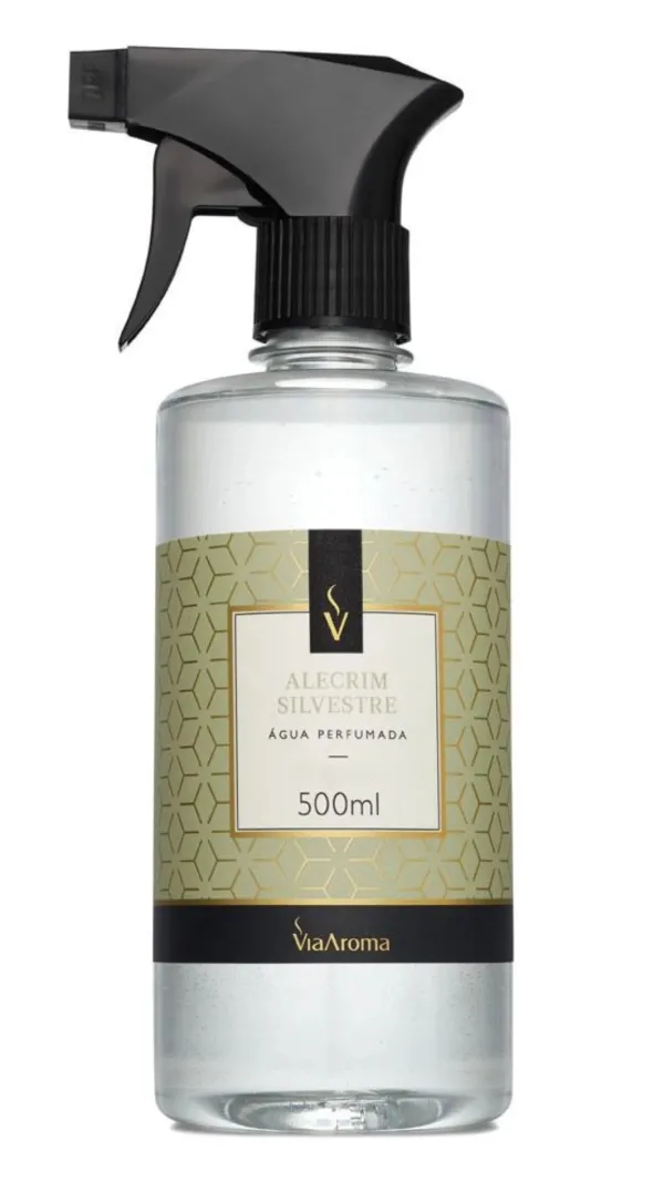 Agua Perfumada Alecrim Silvestre 500ml Via Aroma