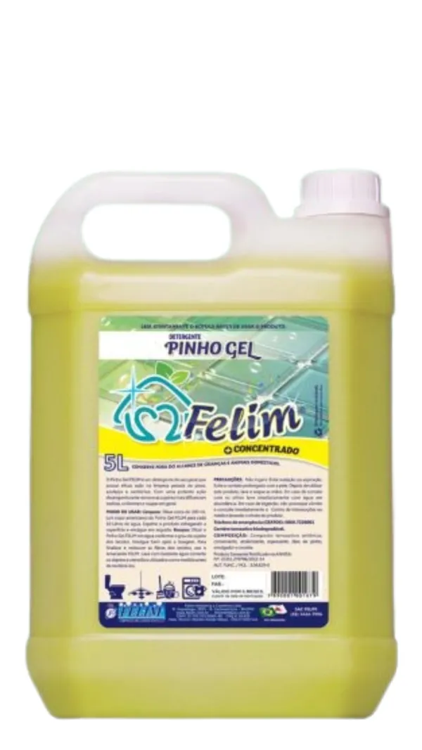 Sabao Pastoso Pinho Gel 5 Litros Felim