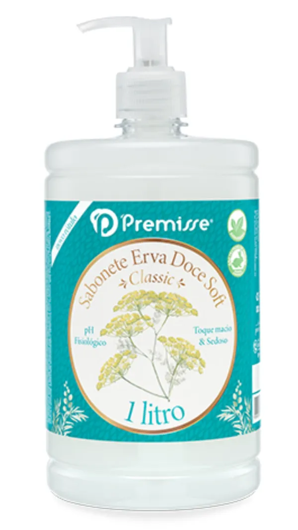 Sabonete Premisse Erva Doce Soft 1 Litro