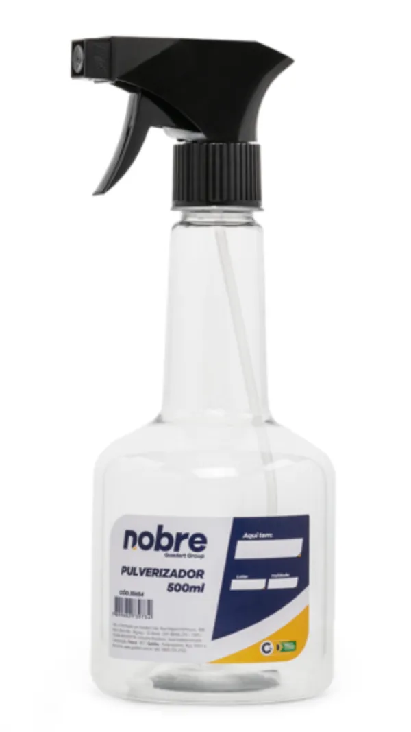 Pulverizador Transparente Nobre 500 ml