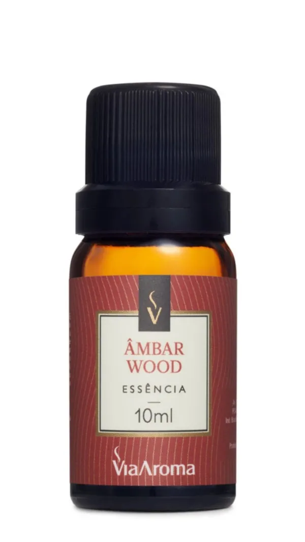 Essencia Ambar Wood 10ml Via Aroma