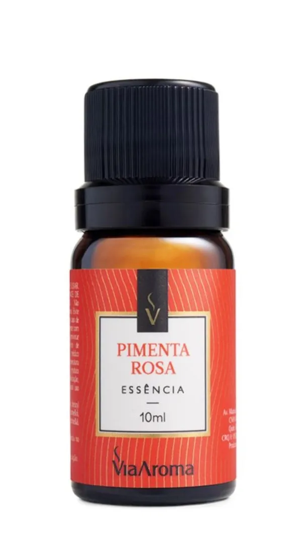Essencia Pimenta Rosa 10ml Via Aroma