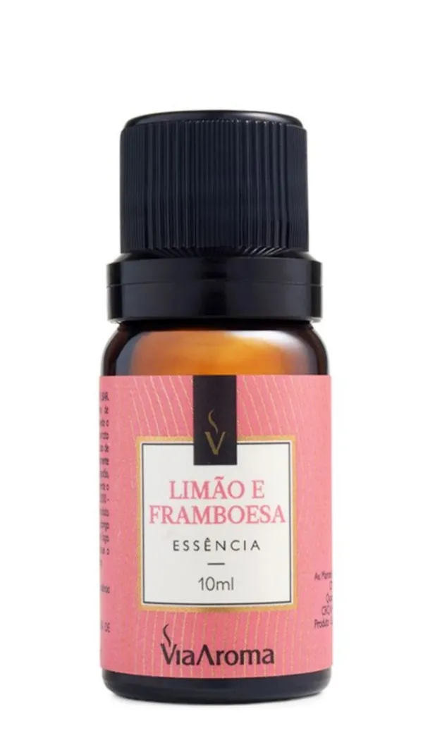 Essencia Limao e Framboesa 10ml Via Aroma