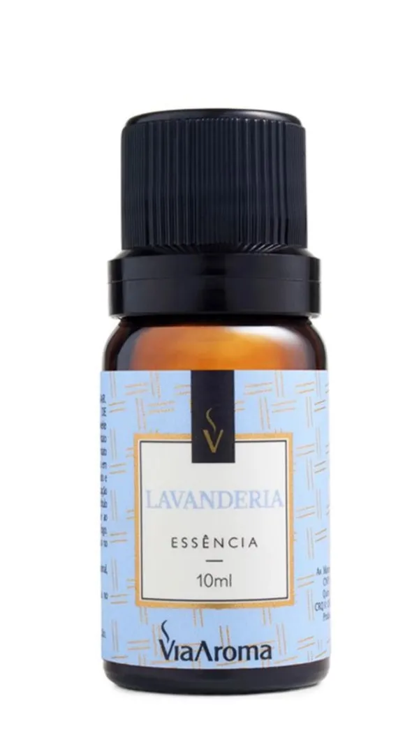 Essencia Lavanderia 10ml Via Aroma