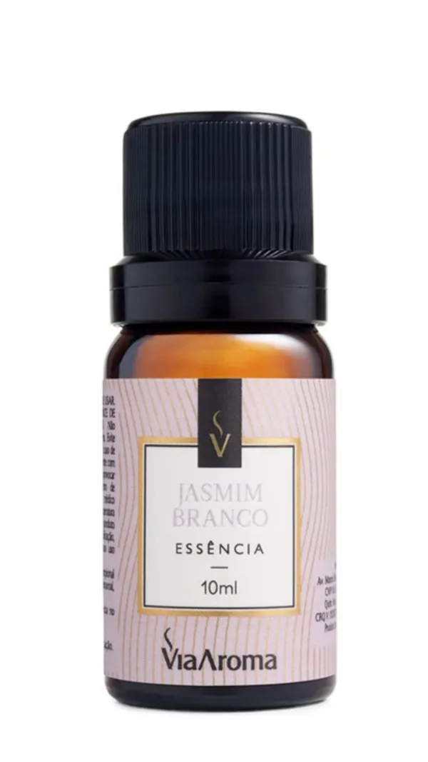 Essencia Jasmim Branco 10ml Via Aroma