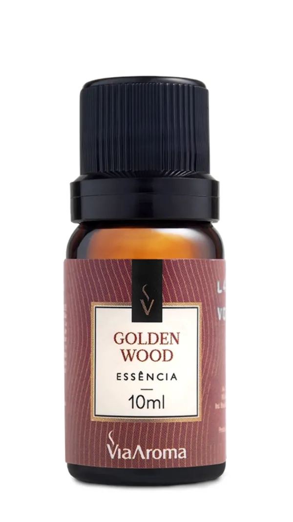 Essencia Golden Wood 10ml Via Aroma