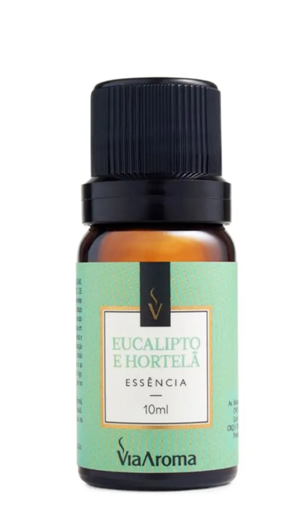 Essencia Eucalipto e Hortela 10ml Via Aroma