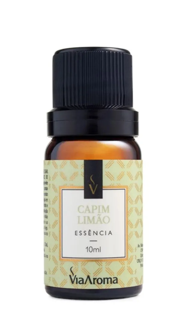 Essencia Capim Limao 10ml Via Aroma