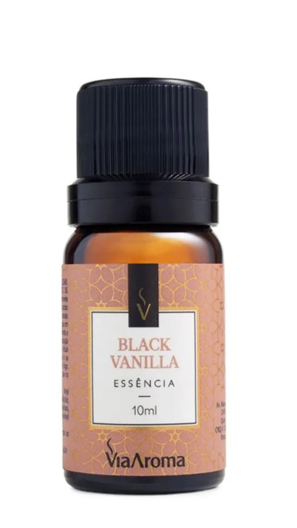 Essencia Black Vanilla 10ml Via Aroma