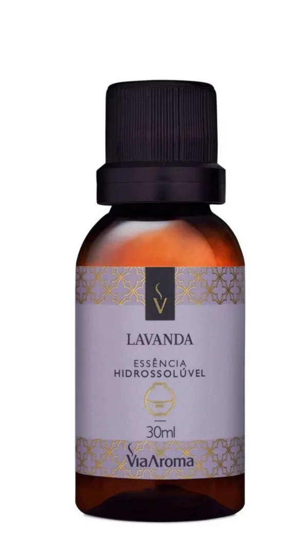 Essencia Hidrossoluvel Lavanda 30ml Via Aroma