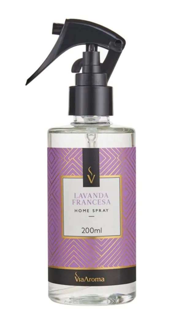 Home Spray Lavanda Francesa 200ml Via Aroma