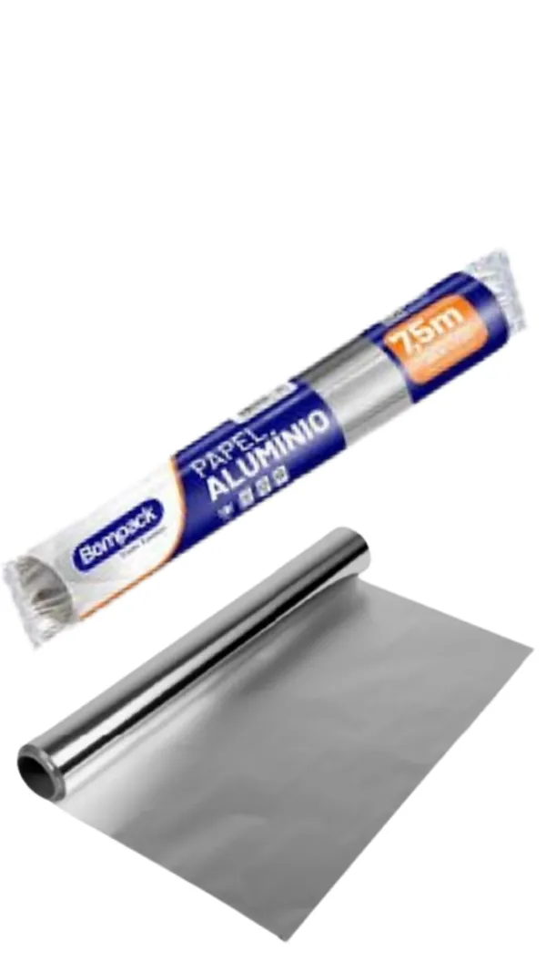 Folha de Aluminio 30 x 7,5 Mts