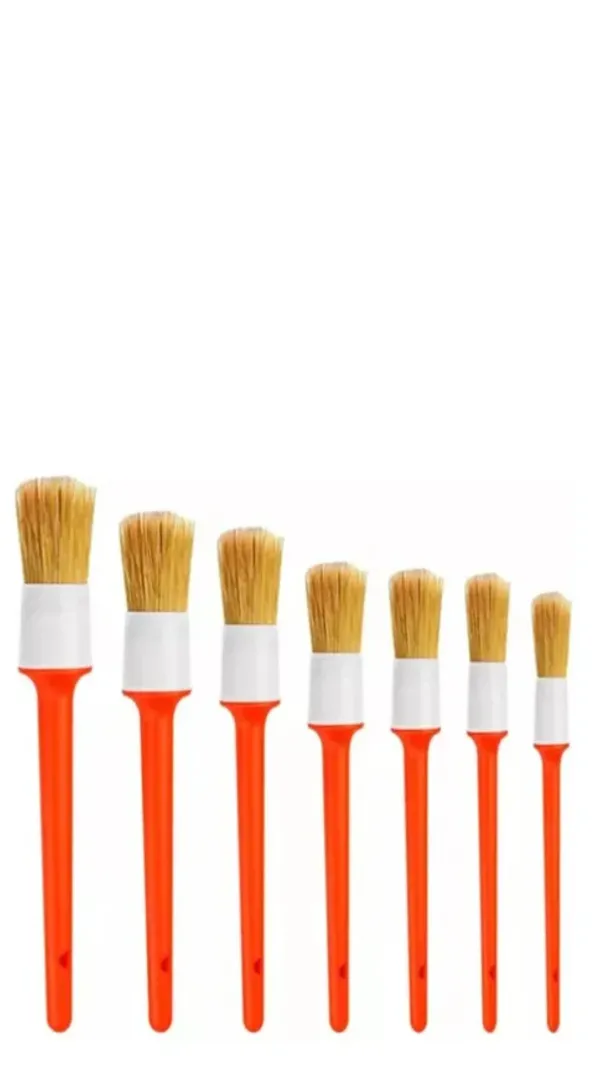 Kit 7 Pinceis Cerdas Naturais Kers