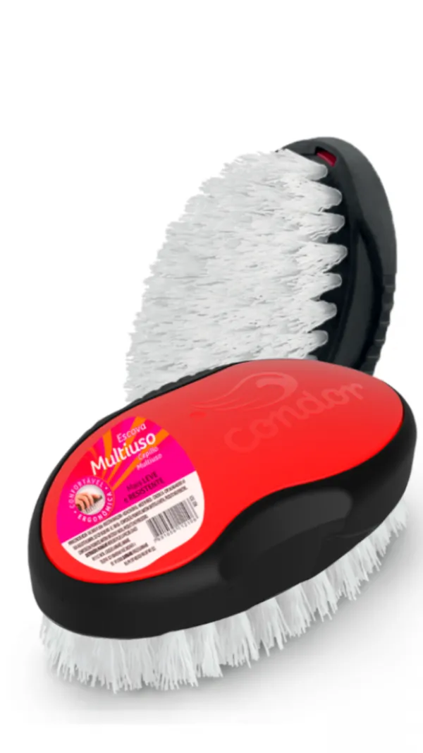 Escova Lava Roupa Oval Condor Plastico