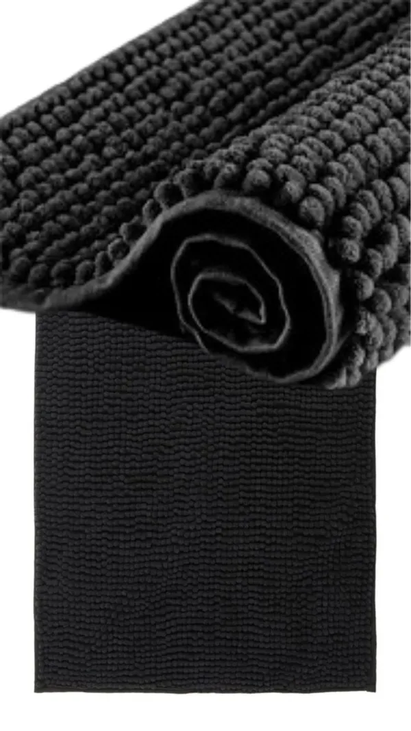 Tapete Joy Preto 50x70