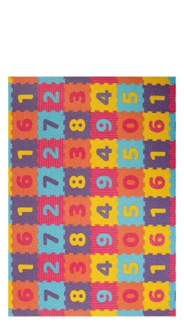 Tapete Brisa Infantil Numeros 100x130