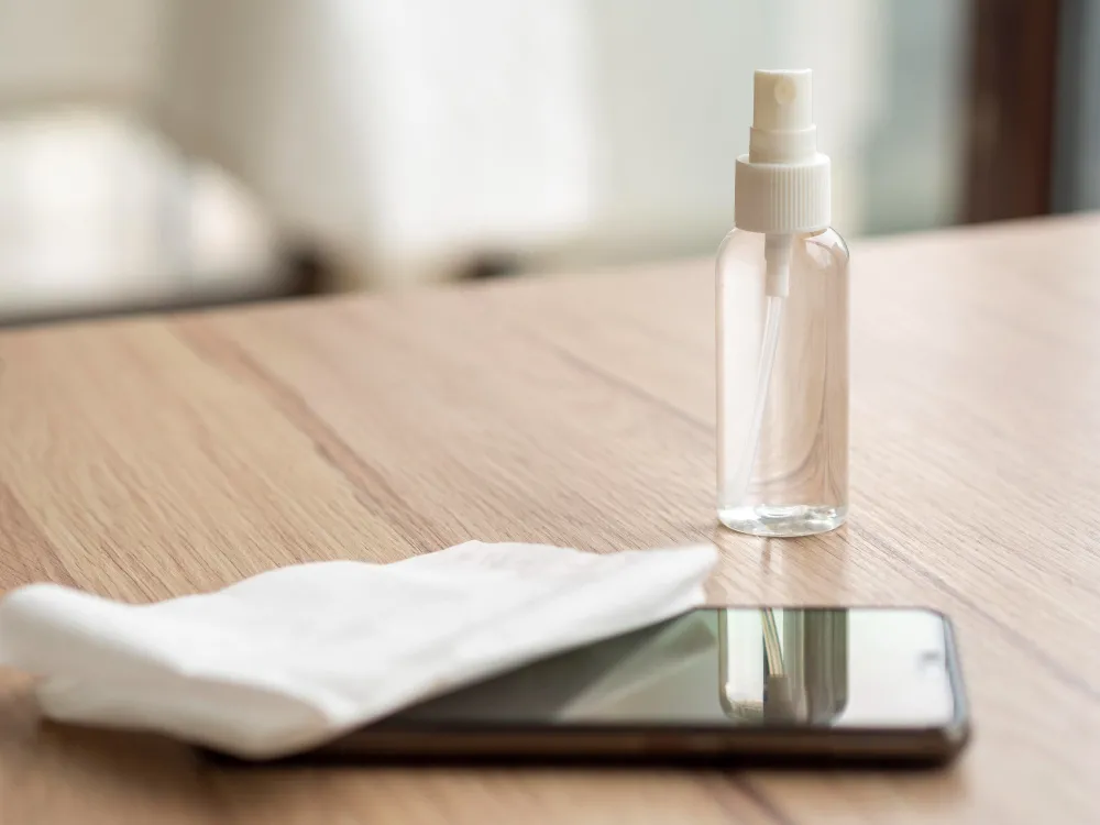 Água perfumada para tecidos